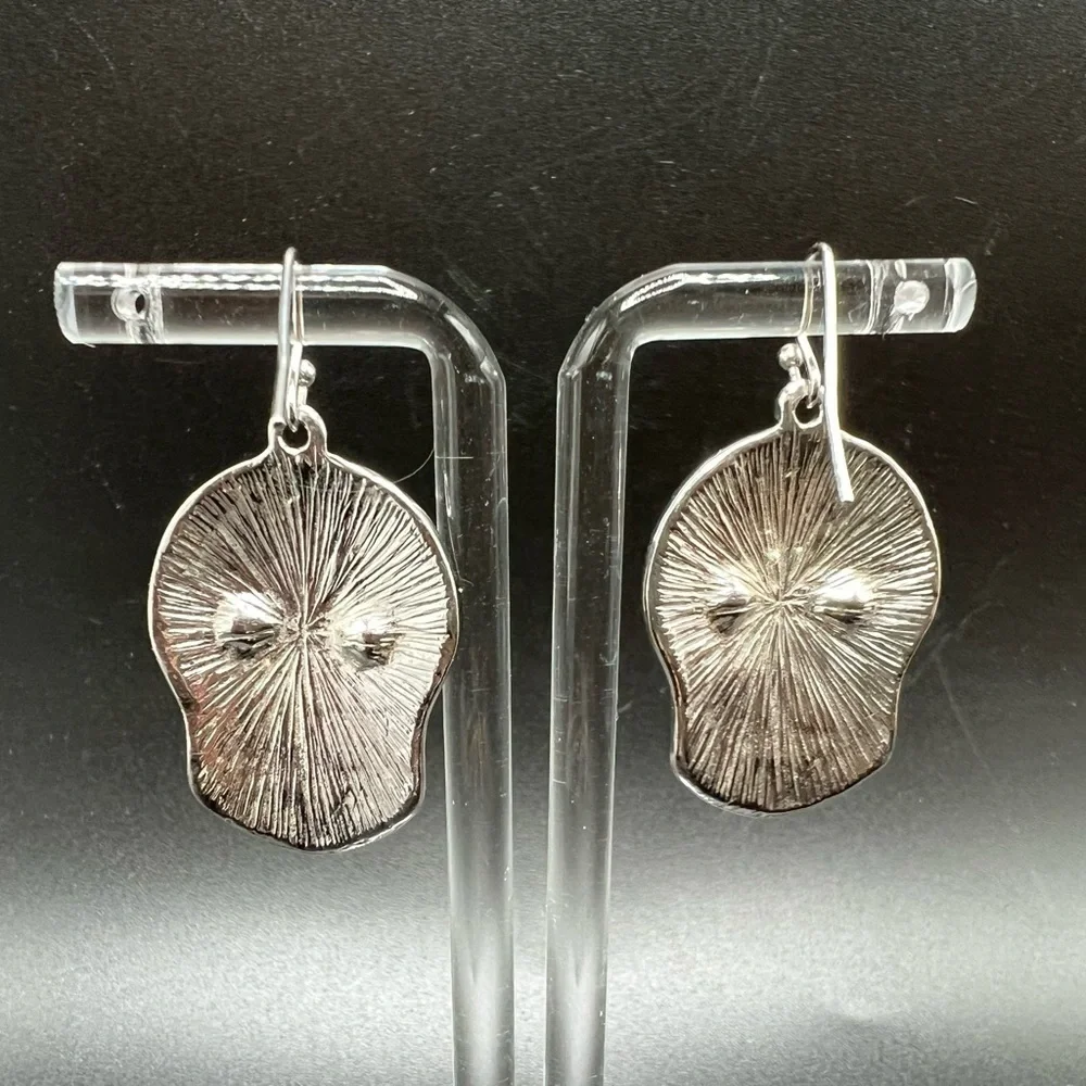 Sugar Skull Earrings Day Of The Dead Dia de Muertos Cinco de Mayo